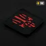 Нашивка M-Tac Месник Laser Cut Black/Red Фото 2